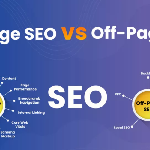 on-page seo and off-page seo